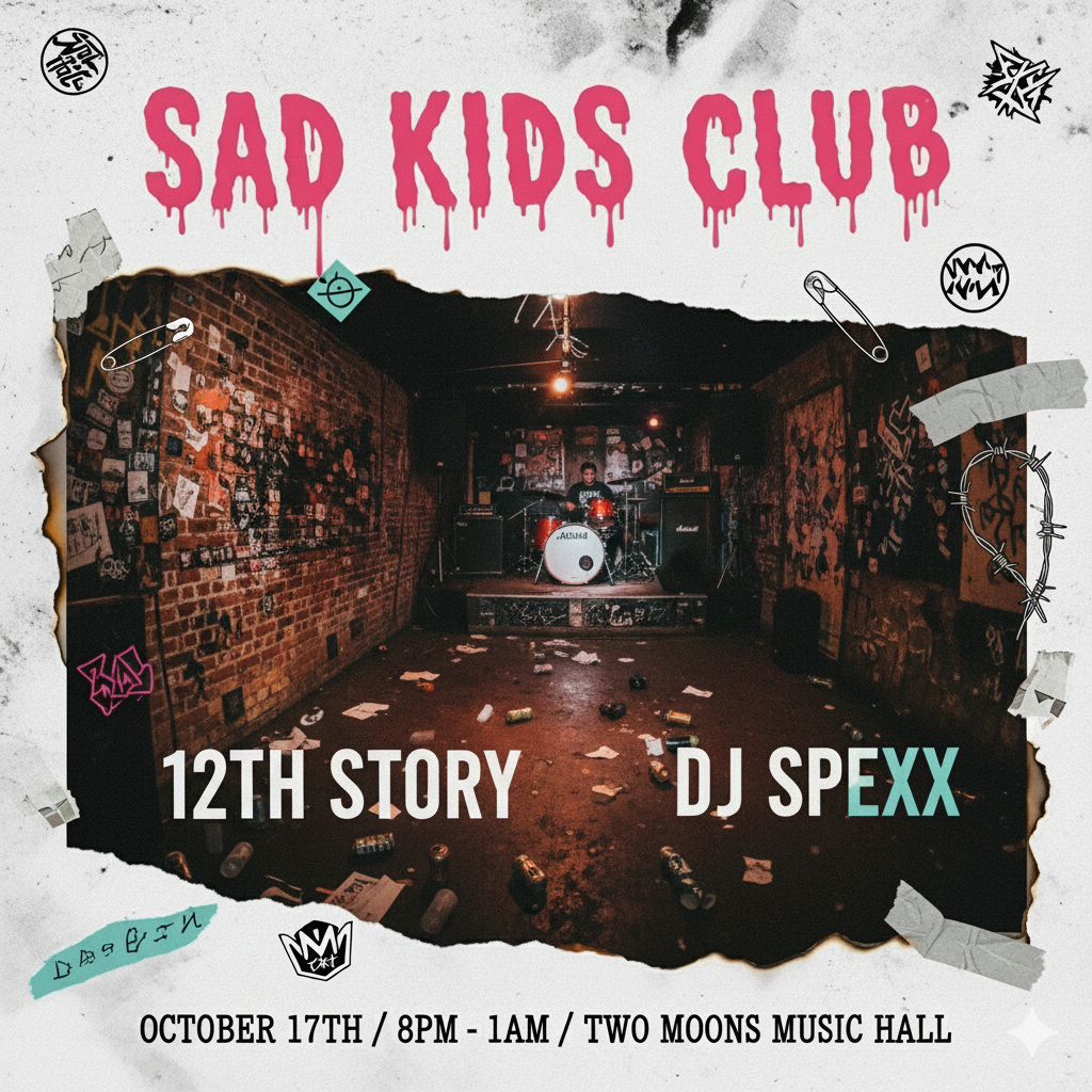 Two Moons Presents: Sad Kids Club