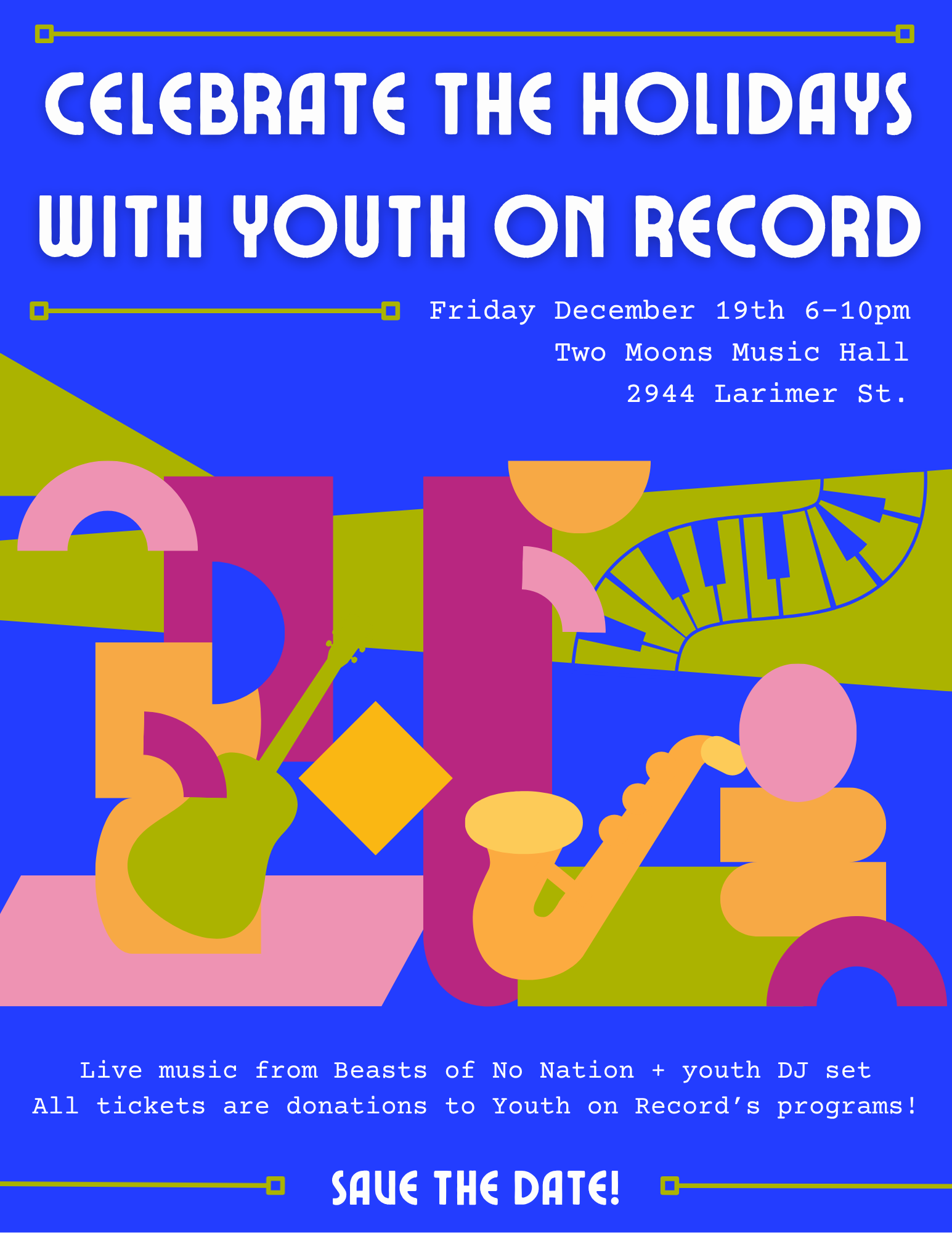 Youth On Record Holiday Party