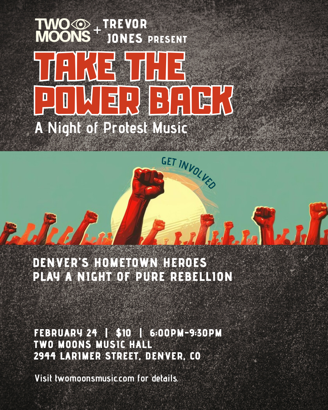 Take the Power Back: A night of Protest Music