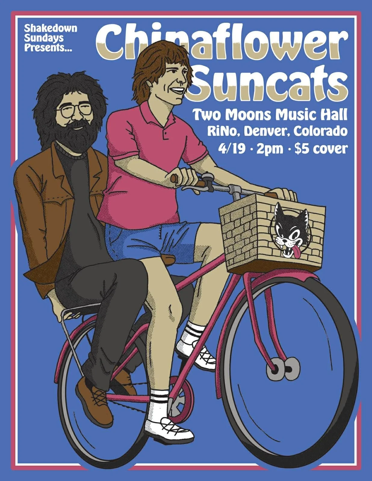 Shakedown Sundays Feat.  Chinaflower Suncats