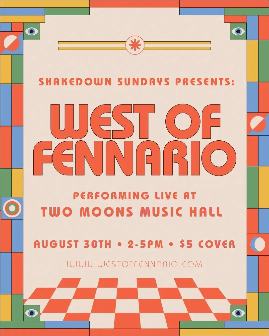 Shakedown Sundays Feat. West of Fennario