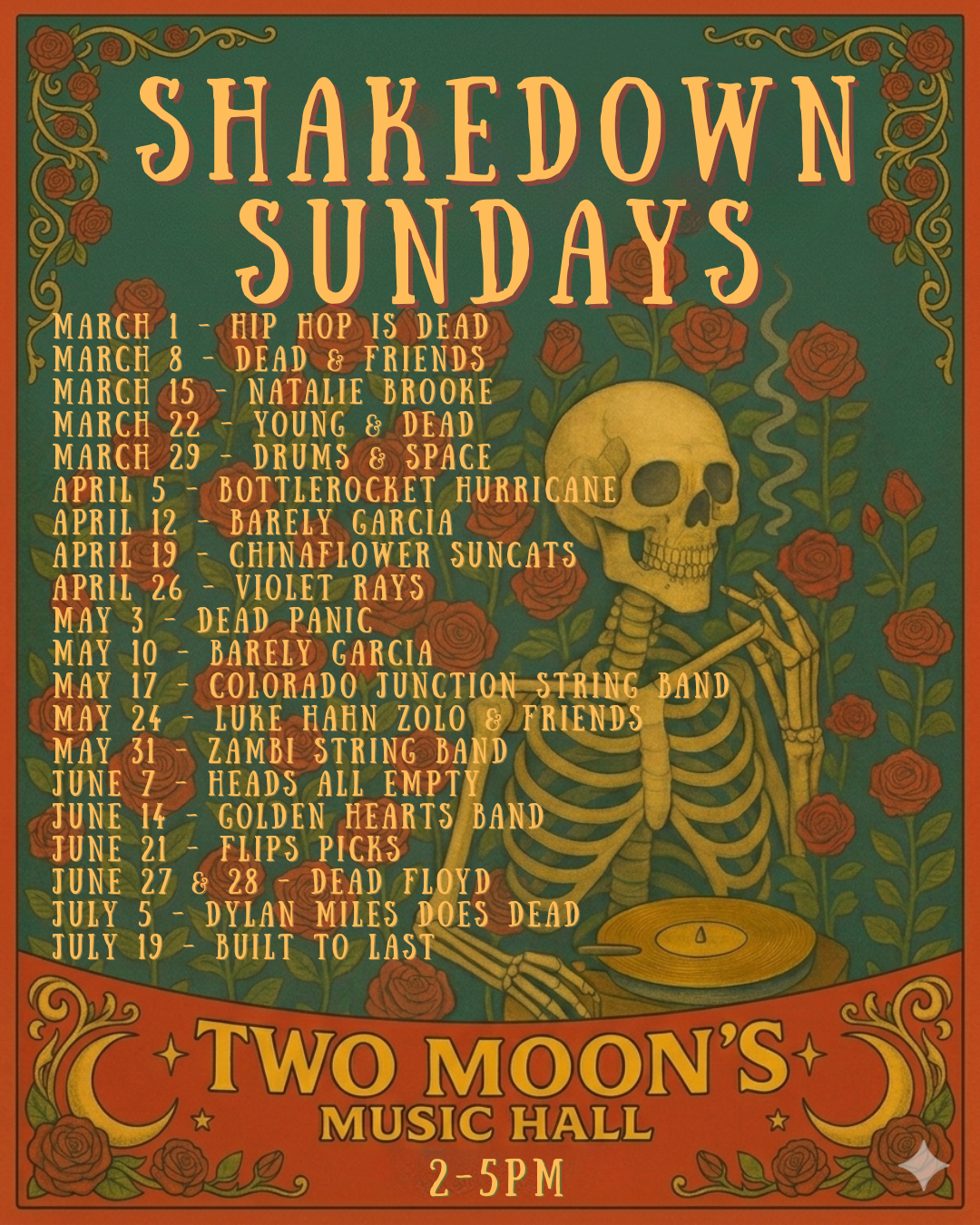 Shakedown Sundays feat. Barely Garcia