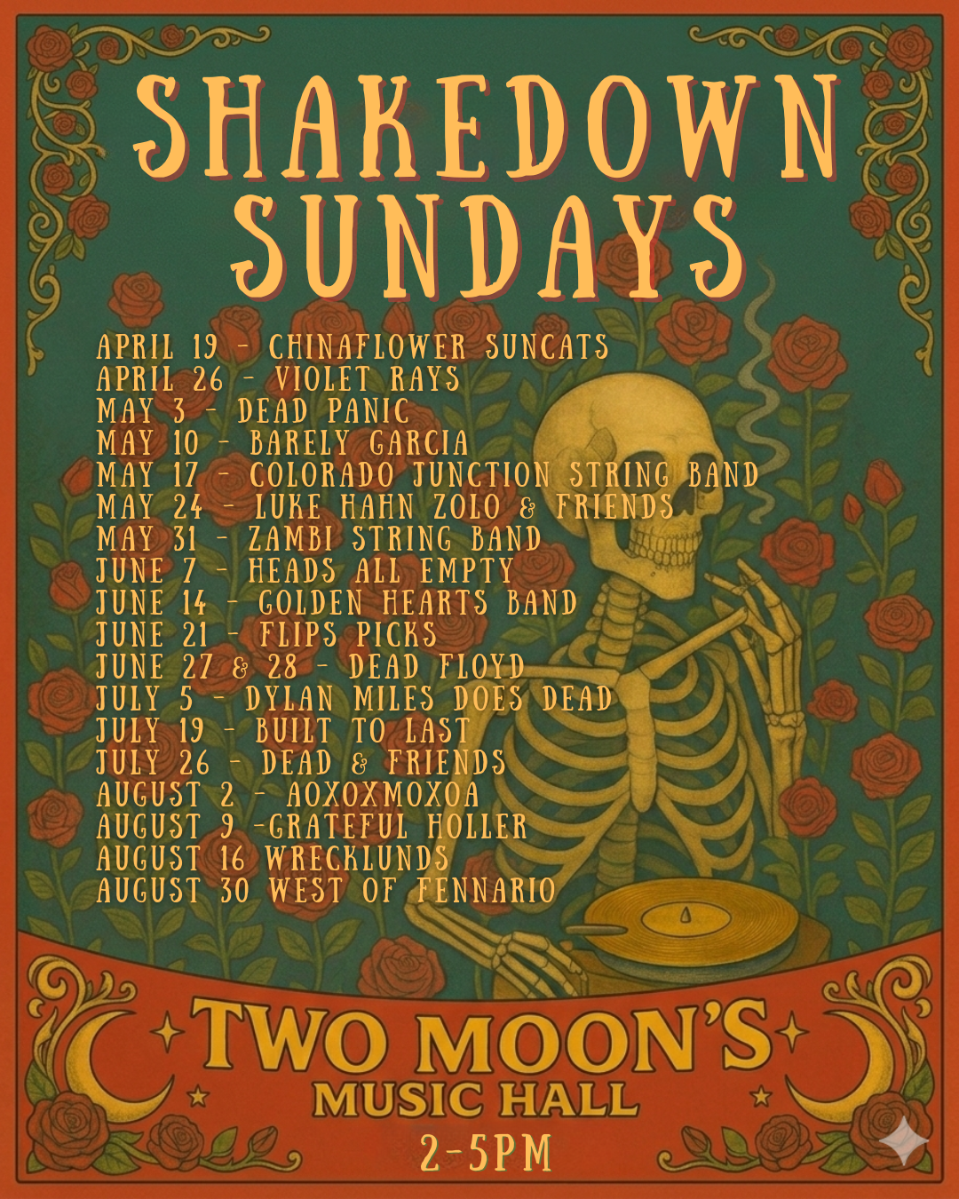 Shakedown Sundays Feat. Dead &amp; Friends