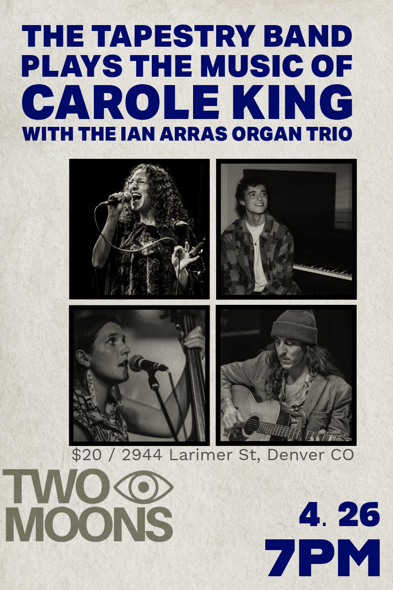 Two Moons &amp; Five Points Live! Present. The Tapestry Band