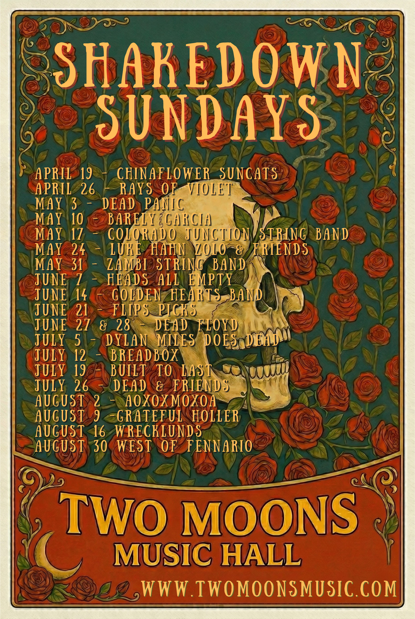 Shakedown Sundays feat.  Zambi String Band