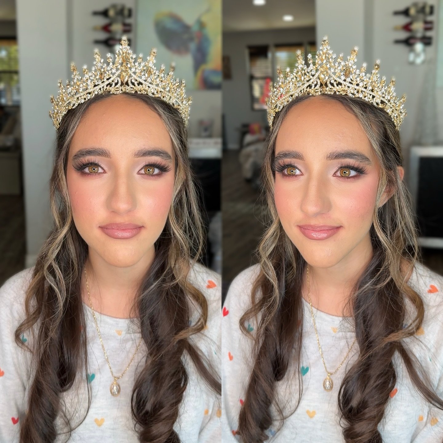 Quincea&ntilde;era beauty look~ 
Happy quince&rsquo; Camila✨

.
.
.
.
.
#makeup #makeuplooks #motd #foryoypage #sandiego #sandiegomakeupartist #sandiegomakeup #sandiegoquincea&ntilde;era