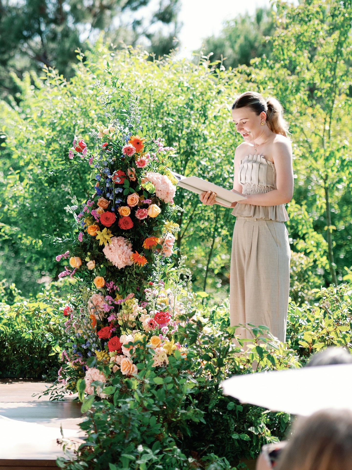 Celebrated love in a thousand different colors 🩷🧡
The wedding of A&amp;O was truly the biggest event I&rsquo;ve ever worked on with. 
Three days full of love, laughter and pure joy. 

Holding a deeply personal ceremony for the most amazing couple a
