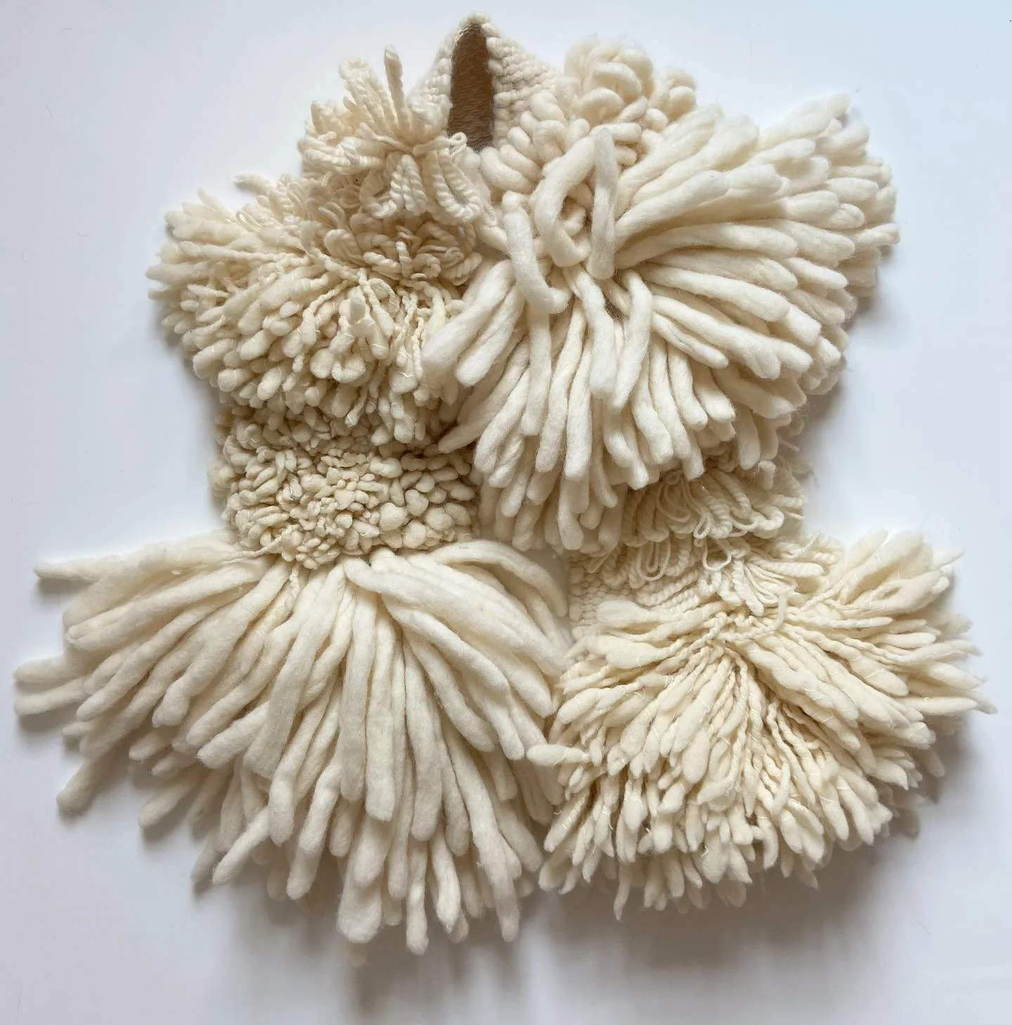 Balenciaga Fall 2002 oversized fringe scarf 🐑