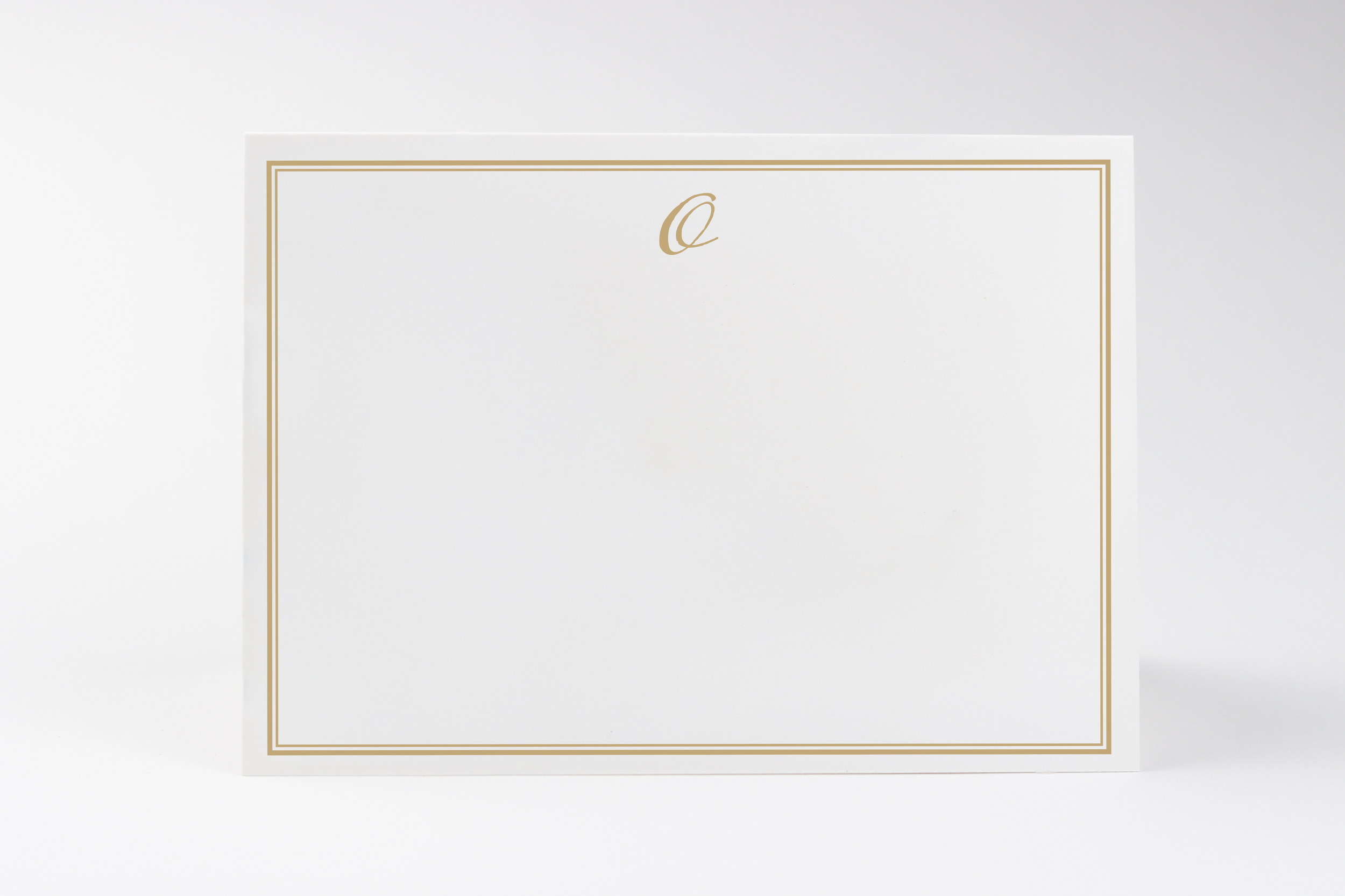 Classic Border - Single Initial Center