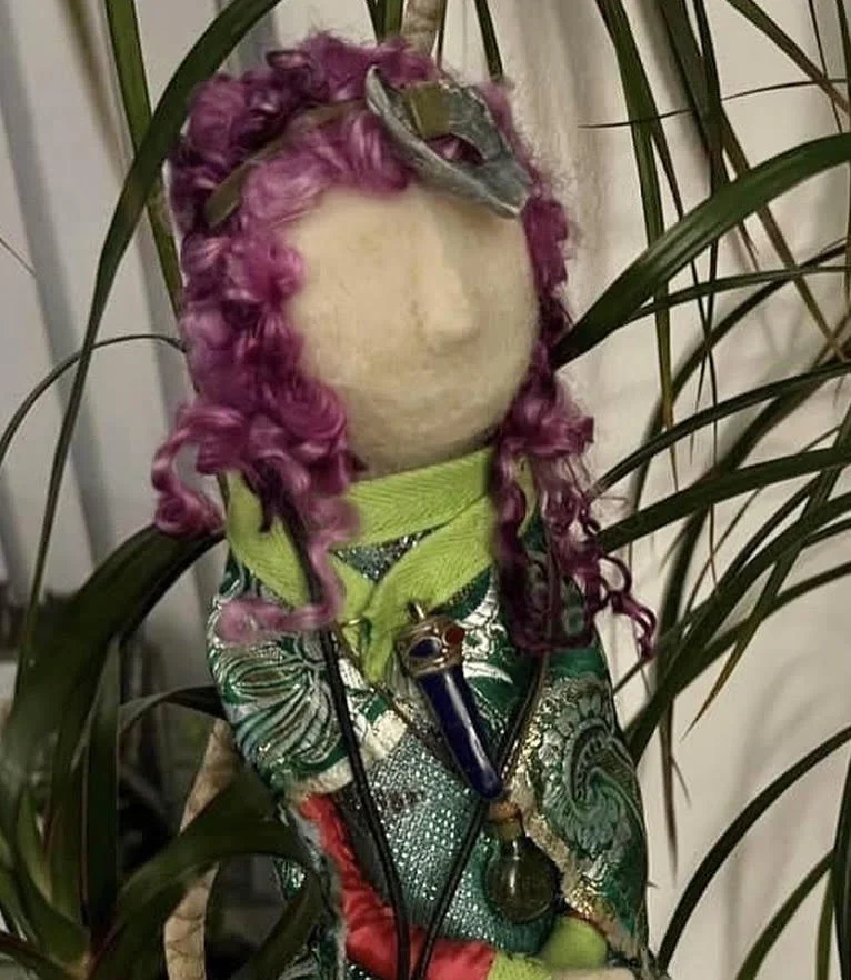 Needle felt an Earth goddess on Earth Day  |  22nd April