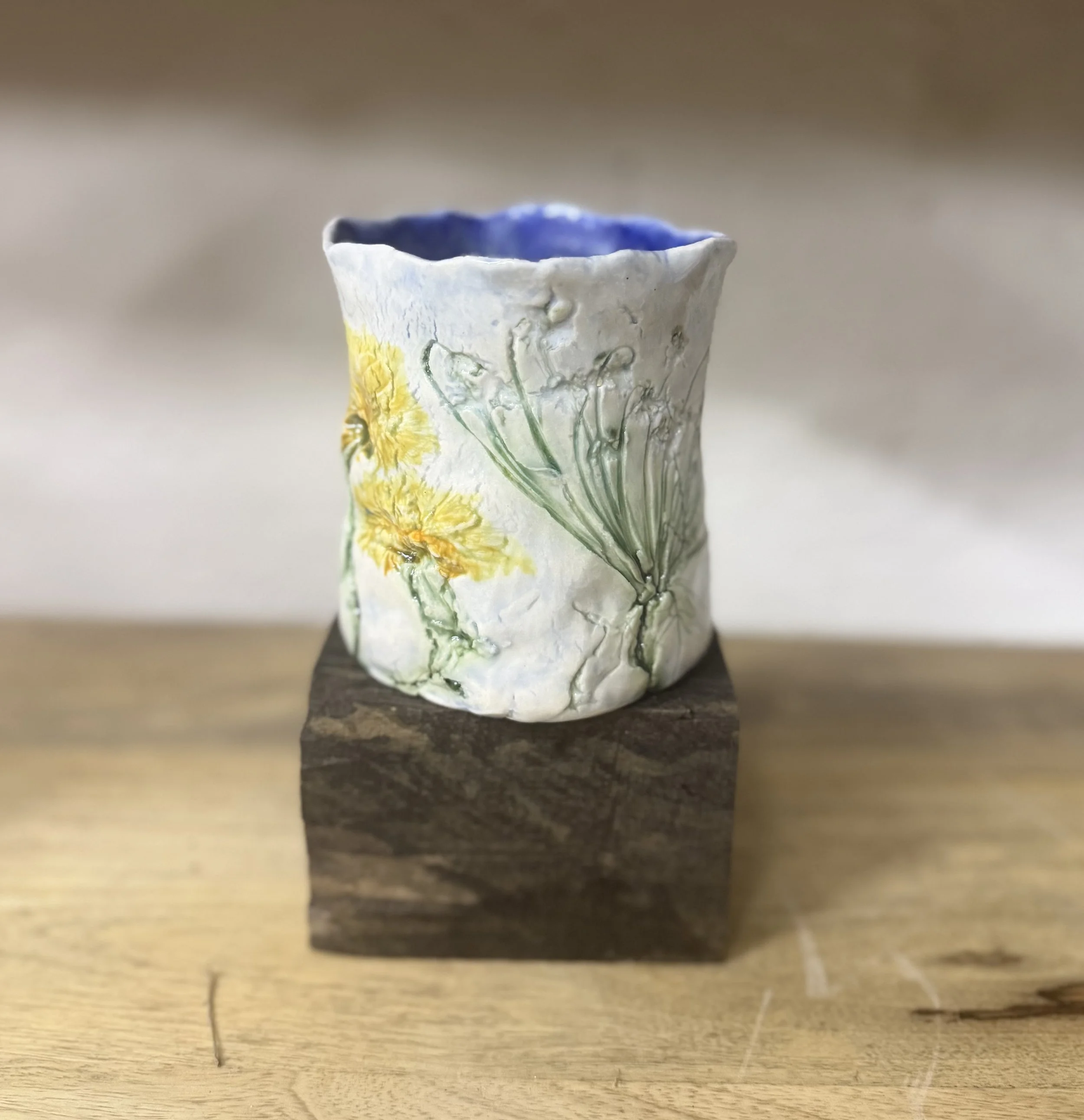 Ceramic botanical vase | October 30th