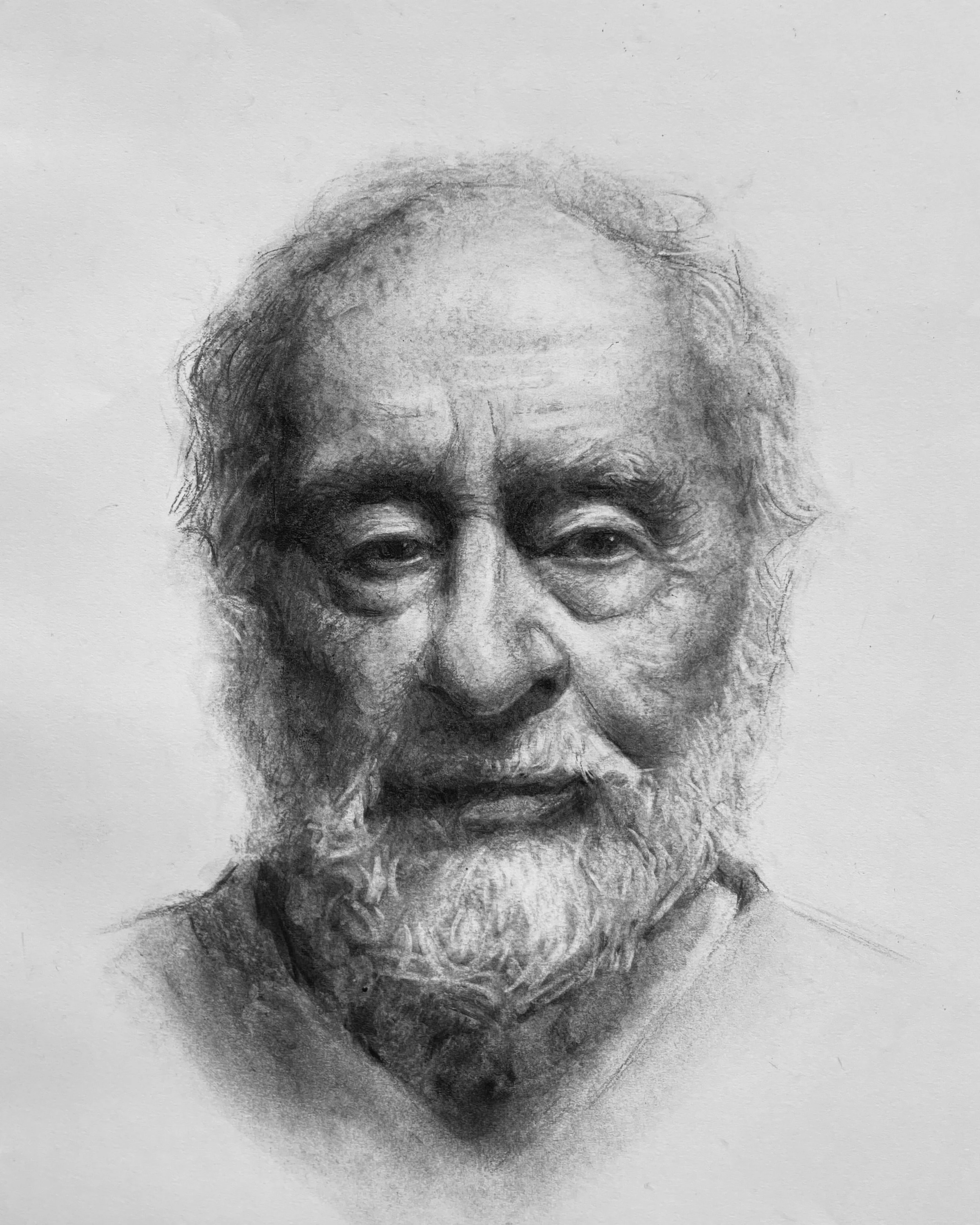 Man with Broken Nose, 2024