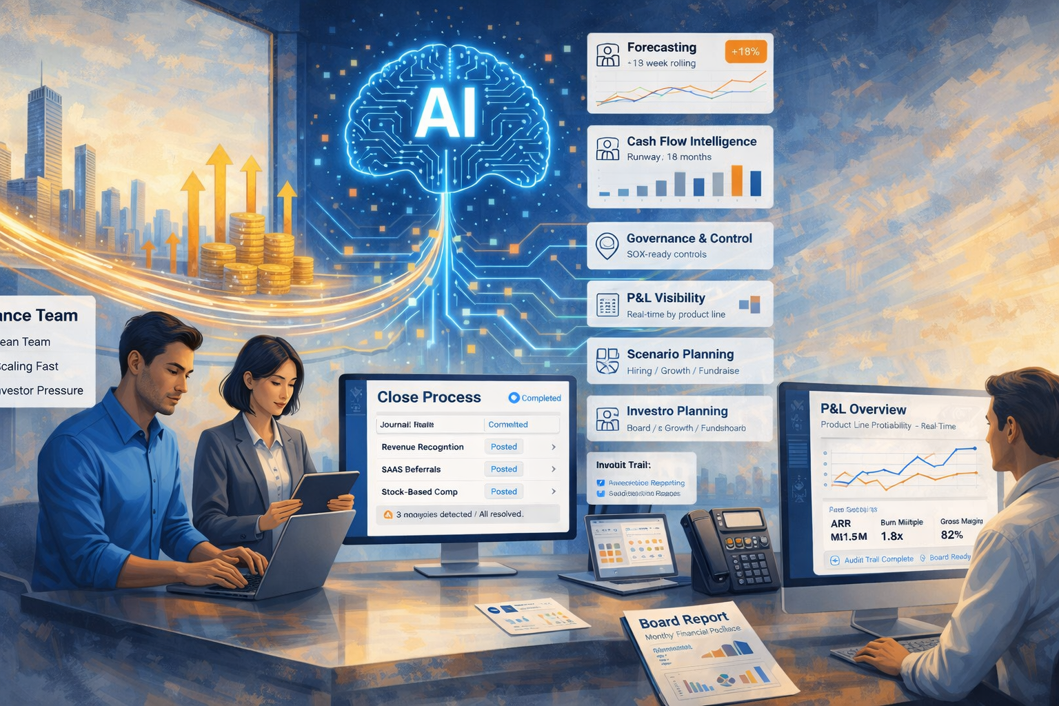 AI in the Finance Function: A Practical Playbook for Growing Technology Companies