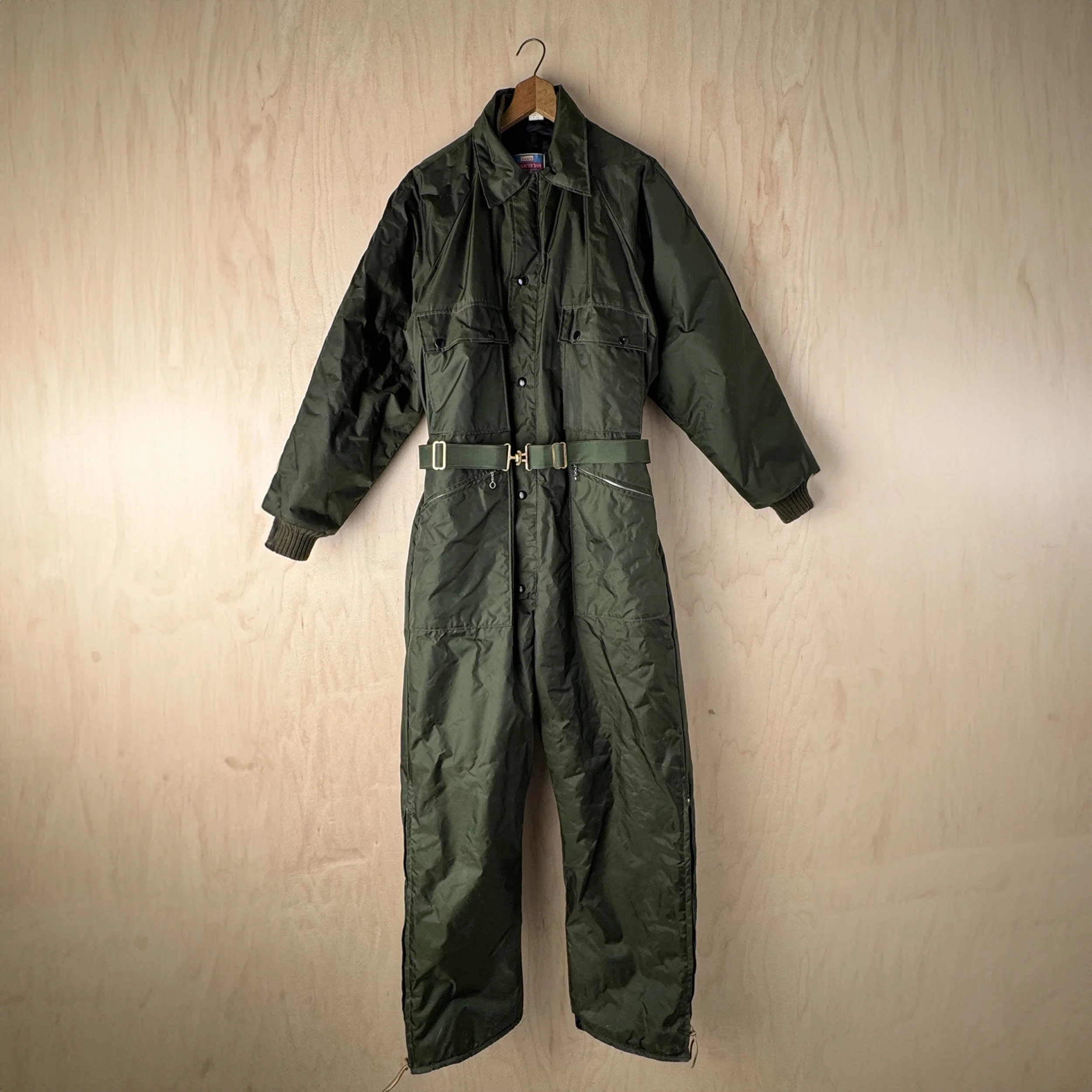 Sears Roebuck Insulated Waterproof Winter Jumpsuit - 1960's RARE FIND