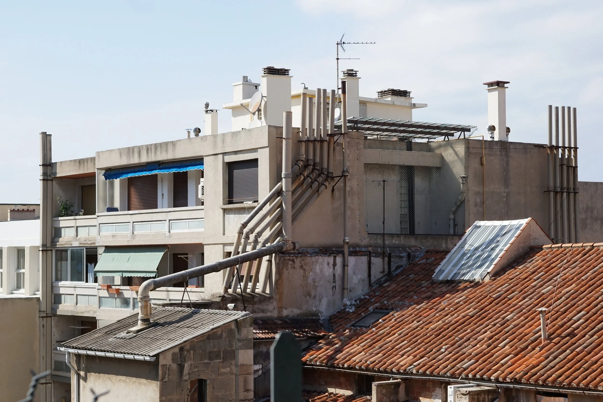 Hausfassaden 1-70, Marseille, 2024