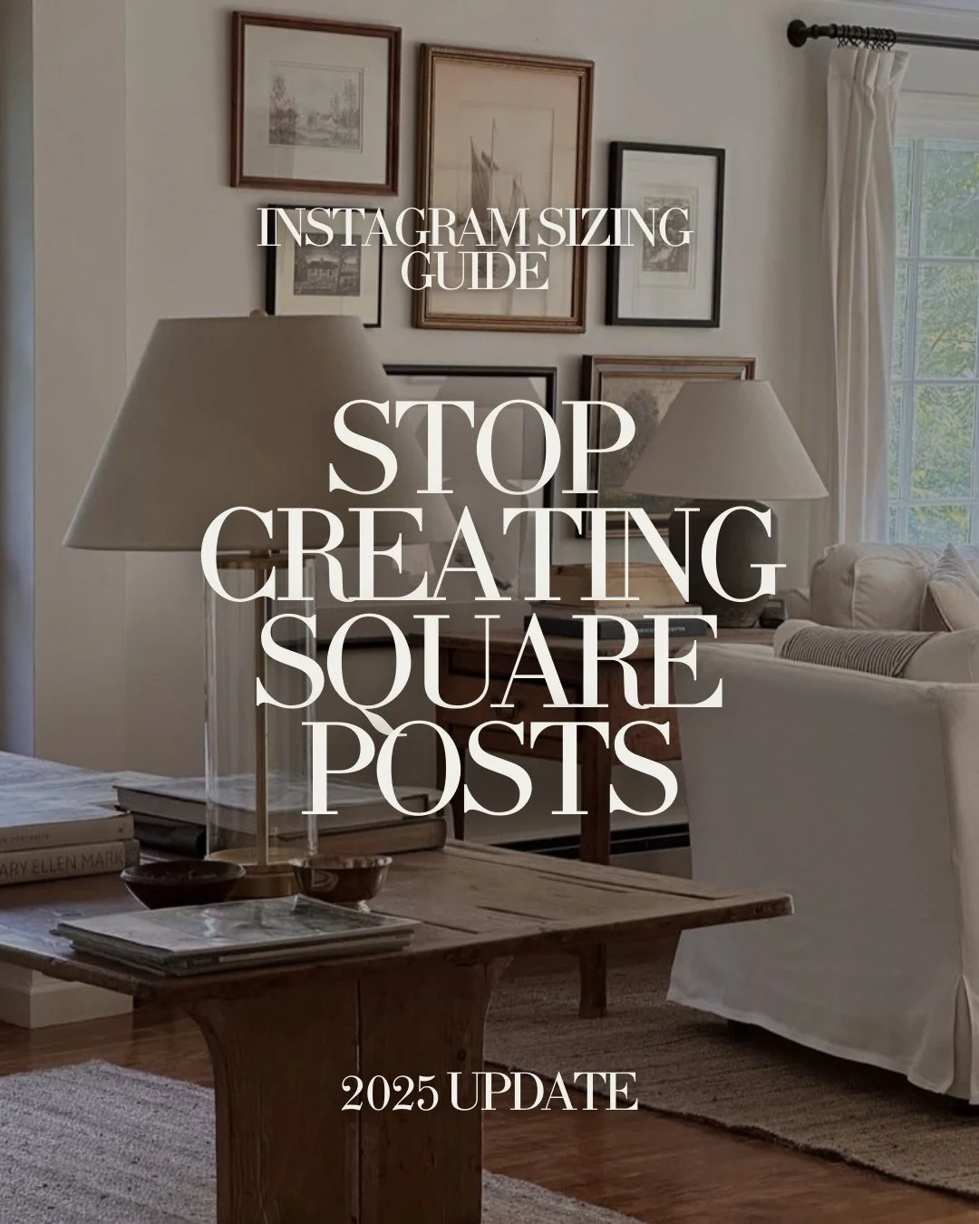 🚨 Important Instagram Update! 🚨⁠
⁠
Instagram just made a big change: the grid layout is now taller! (At least on some accounts - Instagram typically rolls out new features in phases) ⁠
⁠
This shift from square previews to a new ratio will impact ho