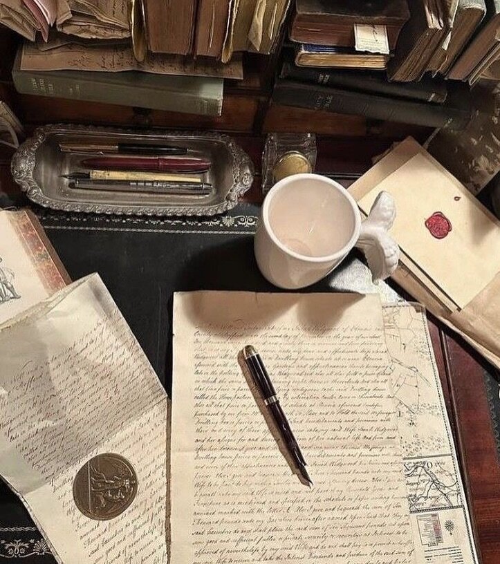 a writer&rsquo;s desk is a sacred space, reflective of the artist who sits there. whether you&rsquo;re the ultra organized type or like more of an organized chaos style, there&rsquo;s no wrong way to express yourself. 

at heretics club we nourish an