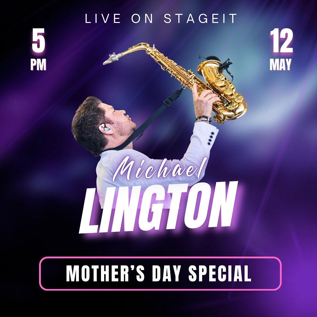 Join me on Sunday at 5 PM PST for my Mother&rsquo;s Day livestream Special on @stageit 

It&rsquo;s been a minute since last (Valentine&rsquo;s day) and I&rsquo;m back with another edition of my livestreams this time celebrating our incredible Mother