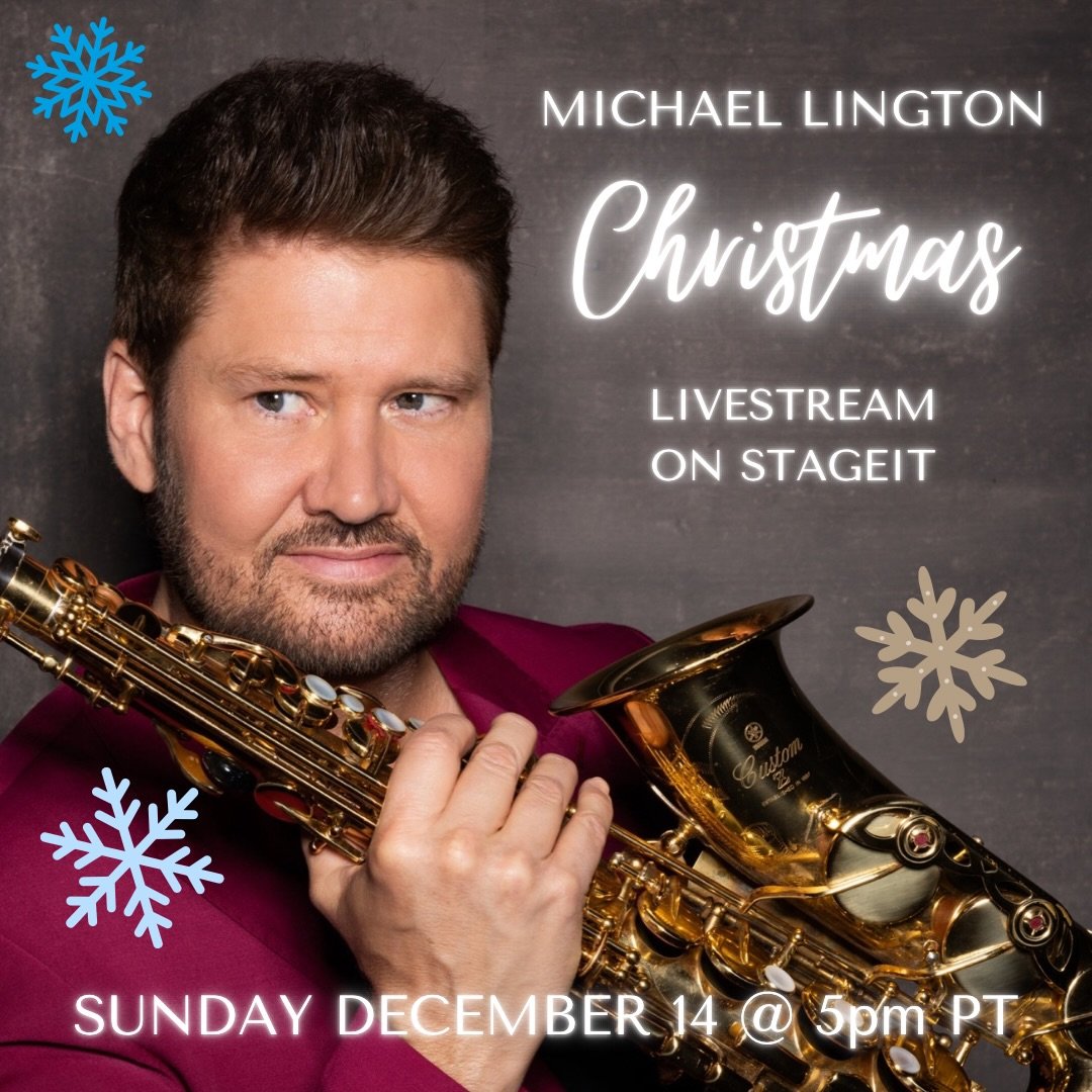 This Sunday, December 14 at 5pm PT, I&rsquo;ll be back on @stageit for my annual Christmas livestream show. I&rsquo;d love for you to join me&mdash;let&rsquo;s celebrate a bit of the holiday spirit together before the year wraps up. 

We&rsquo;ve alr