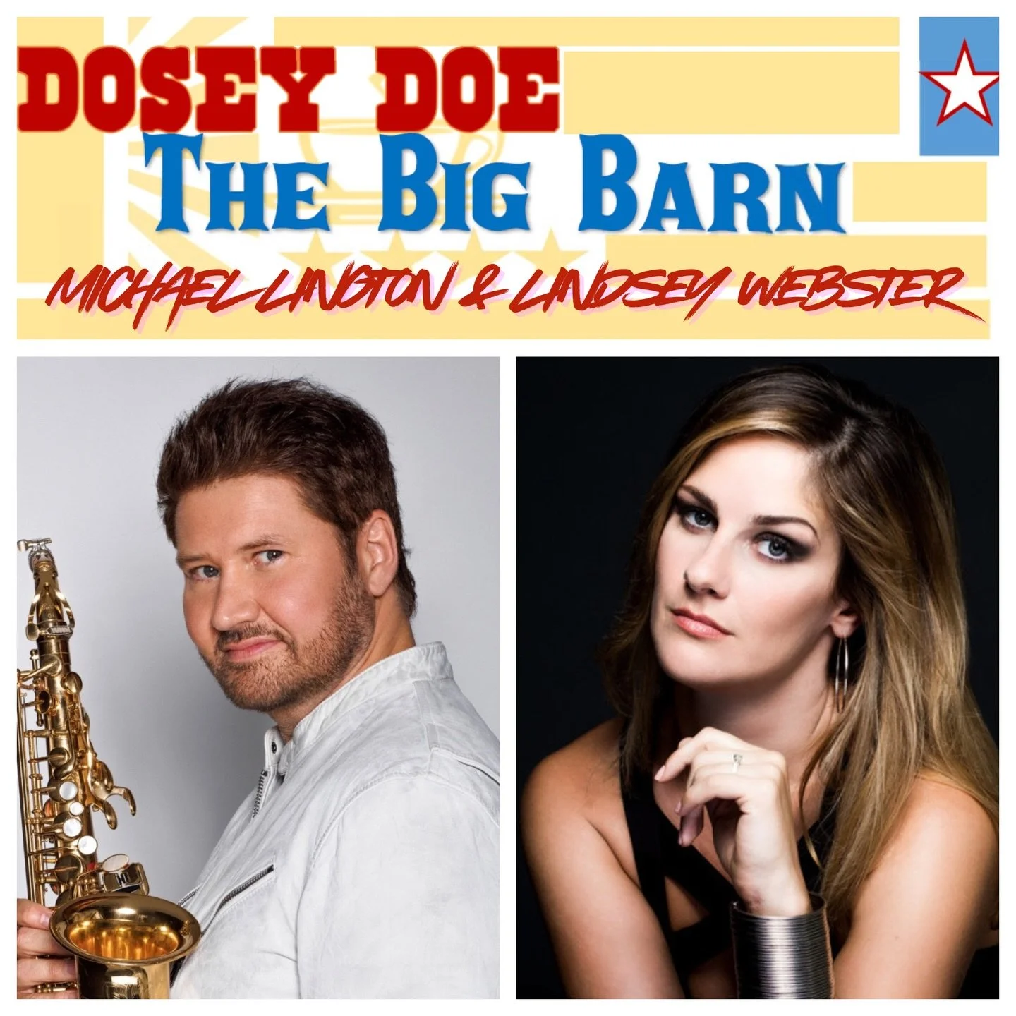 HOUSTON, TX 📢
 
Join me and Lindsey Webster @lindseywebs April 24 at @doseydoethebigbarn in The Woodlands! 

Can't wait to see you all - this will be so fun! 

Tickets available at michaellington.com