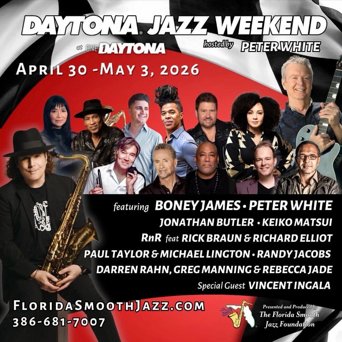 Having a nice day off in Boca Raton, heading up to Daytona Beach in a few days for the @daytonajazzweekend - Can&rsquo;t wait to play and hang with these amazing artists ❤️