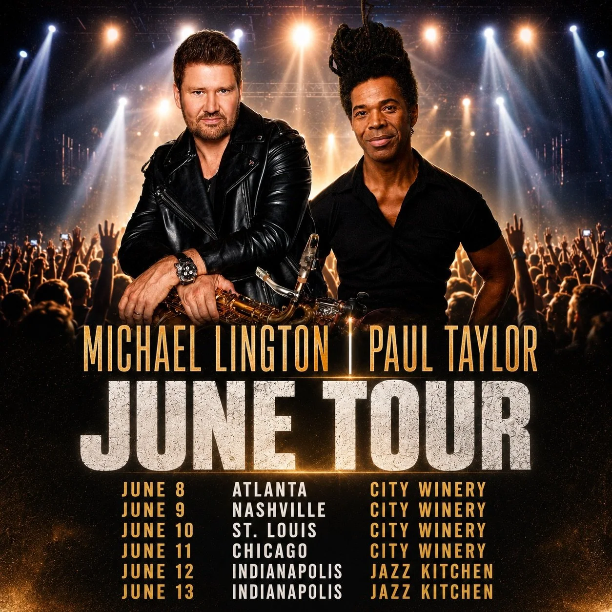 See you in June!  MICHAEL LINGTON | PAUL TAYLOR Tour!

Details and Tickets on michaellington.com