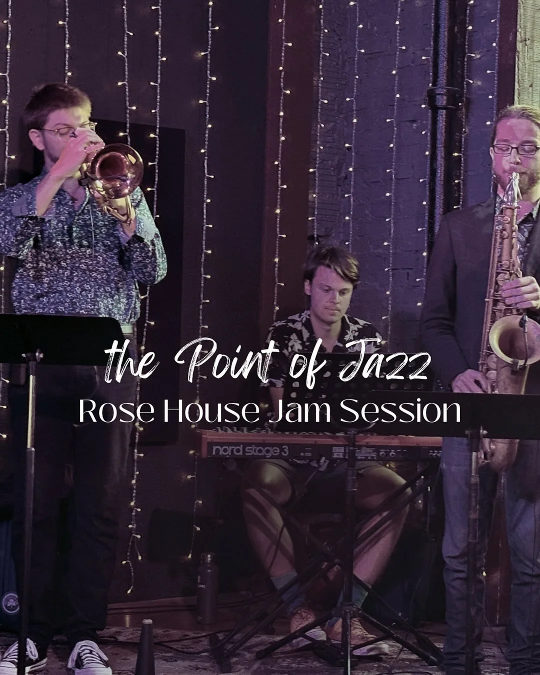 Join us next Monday for our monthly Stevens Point jam session! Spend Labor Day evening listening to some live music and enjoying @rose_house_venue&rsquo;s great food menu. #stevenspoint #livemusic #jazz