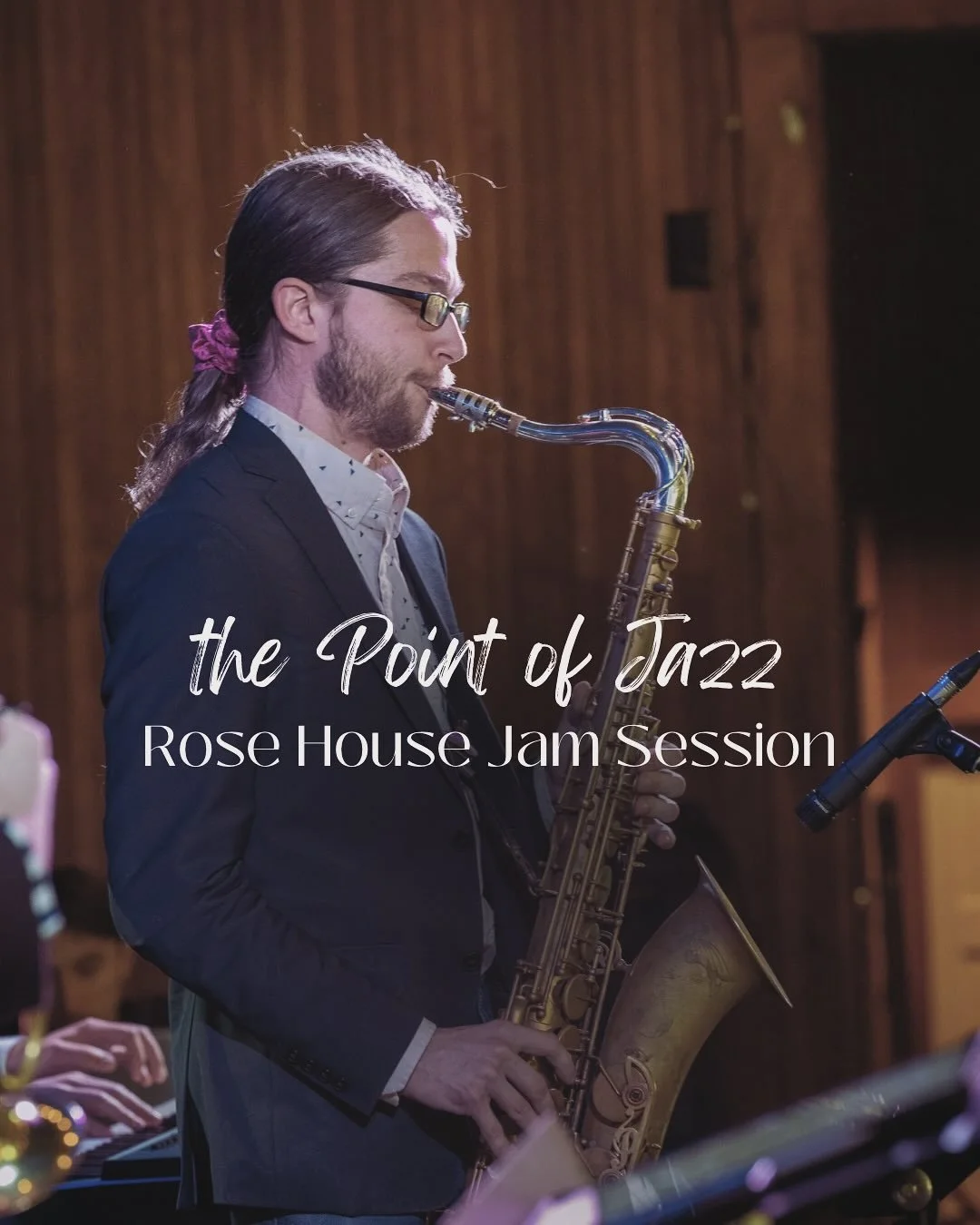 Join us tomorrow for our monthly set &amp; jam at the Rose House.  I can&rsquo;t be there at the beginning, but see JR in my stead and the rest of the band from 6-7pm with an open jam session to follow! #livemusic #jazz #stevenspoint