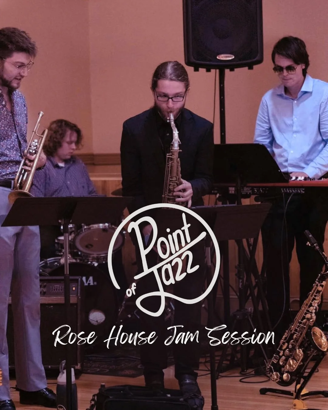Join us on Monday for our monthly Stevens Point jam session at the Rose House! They are always a fun time. We love showcasing our originals and early jazz standards at this gig. 🎶 #livejazz