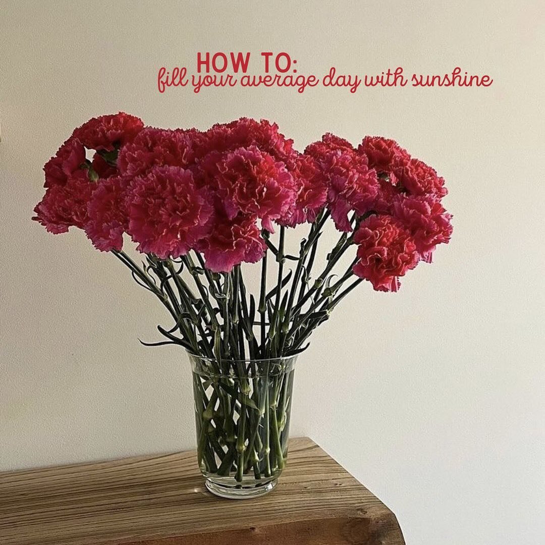 Life is always sunnier when you take the time to make it so. Taking the time to do these things makes any typical day brighter and more fulfilling. 🌞

Content: @_camillebrommers 
Design: @_avalonda