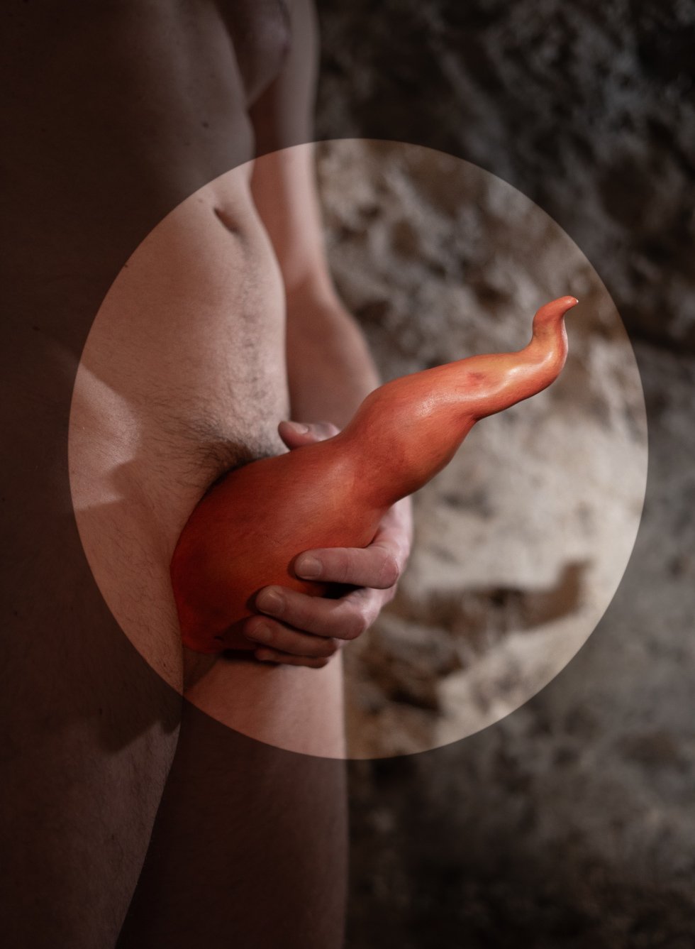 Cod Piece IV, 2025
(ceramic art by Michael Biello)