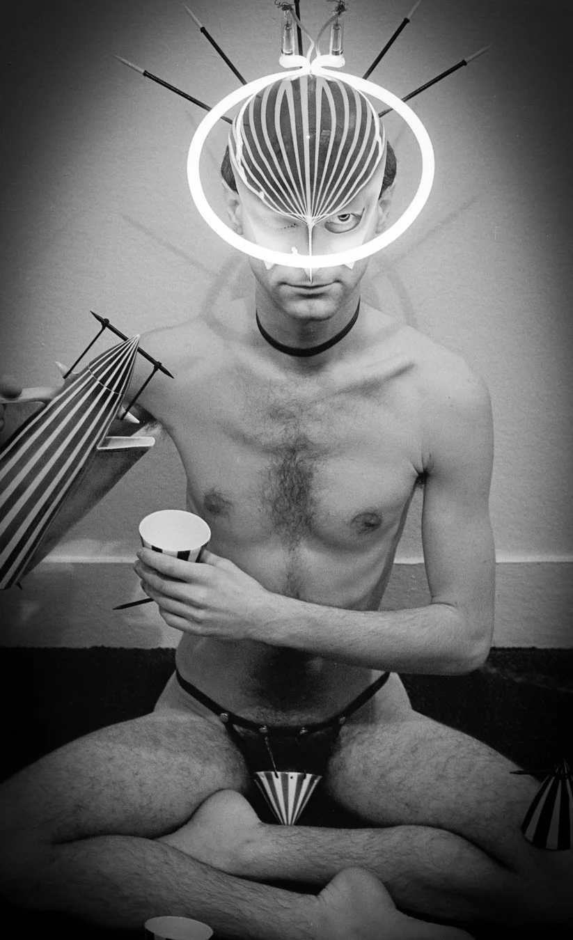 Tea Dance III 1980 
(ceramic art by Michael Biello)