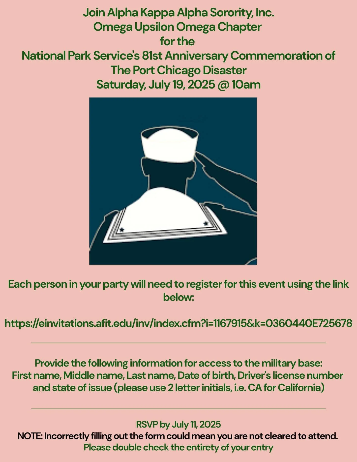 Register to attend the Port Chicago 50 commemoration to honor a pivotal moment in American history. It&rsquo;s a powerful story of sacrifice, resistance, and the enduring quest for equality. Link in bio!