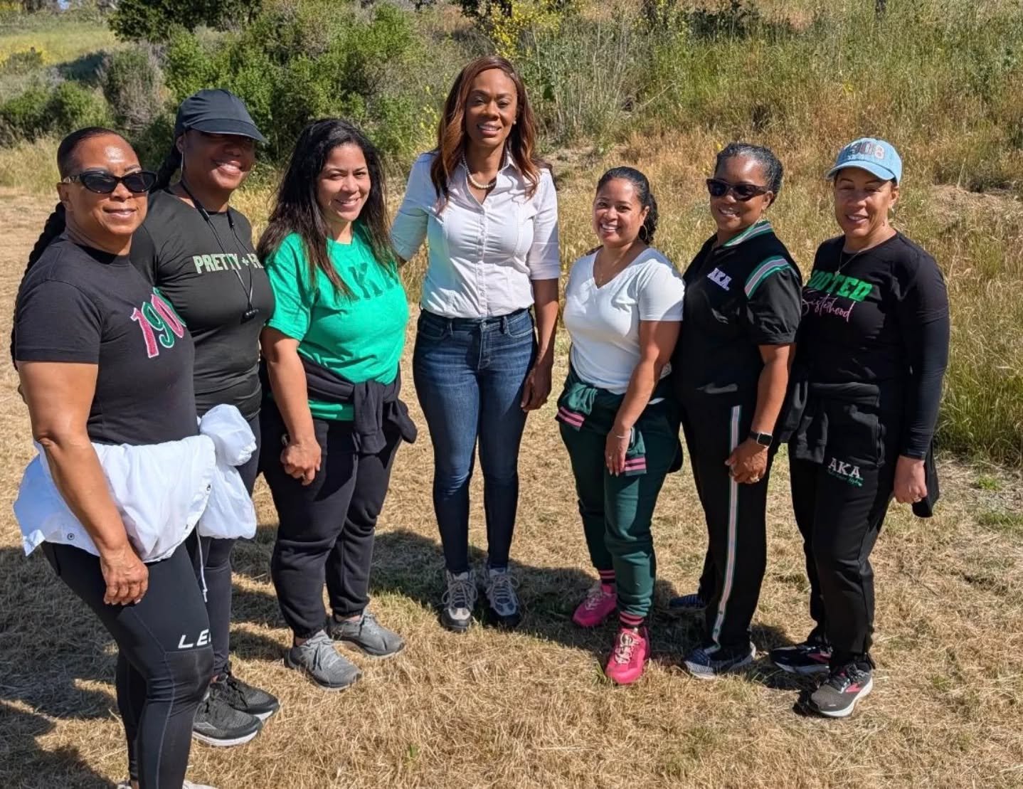 On Saturday, April 4, the Enhancing Our Environment Committee of Omega Upsilon Omega Chapter of Alpha Kappa Alpha Sorority, Inc. kicked off Earth Month in nature at the Waterbird Preserve Walk and Talk, hosted by Contra Costa County Supervisor Shanel