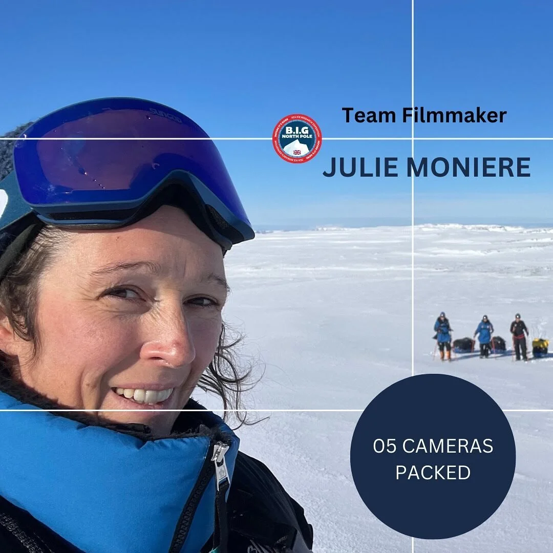 Let us introduce you to Julie Moni&egrave;re, our team filmmaker 🎥 

Julie is a freelance director and camerawoman. She has the soul of an explorer and a desire to communicate strong ideas💡 💡 💡 

With a degree in Biology 🧬 at the university of B