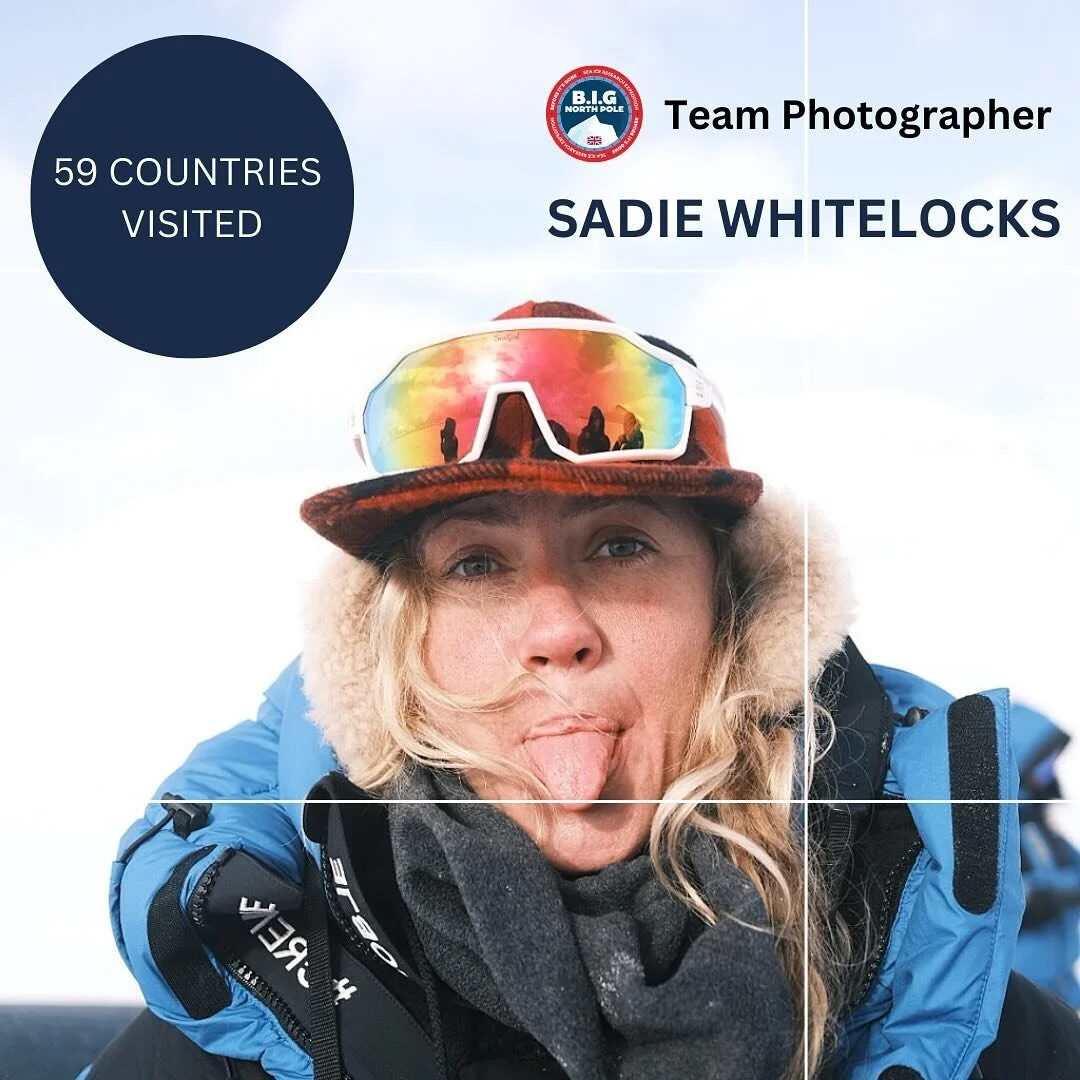 Let us introduce you to Sadie Whitelocks, our photographer on the expedition 📸 

Sadie has been part of the project since the beginning &hellip; in 2021.
She is an adventure travel writer and photographer 🌍 ✍️ 🧳 

She is also a member of the Explo