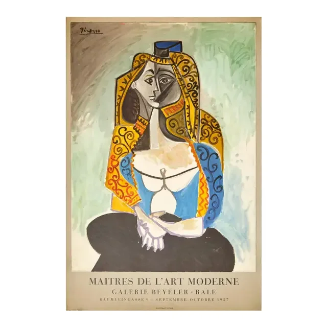 After Pablo Picasso (Spanish, 1881-1973), Exhibition Poster for Galerie Beyeler-Bale, 1957