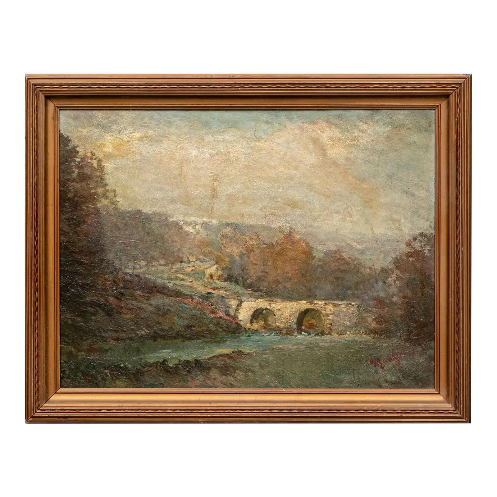 Maxime Emile Louis Maufra Attributed (French, 1861-1918) Oil on Canvas, Country Landscape