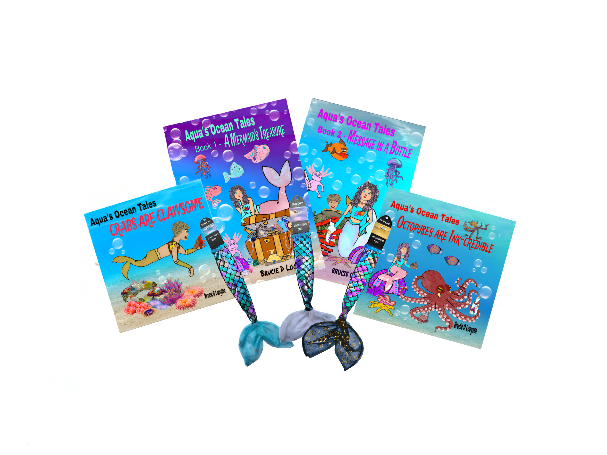 Book + Mermaid Tail