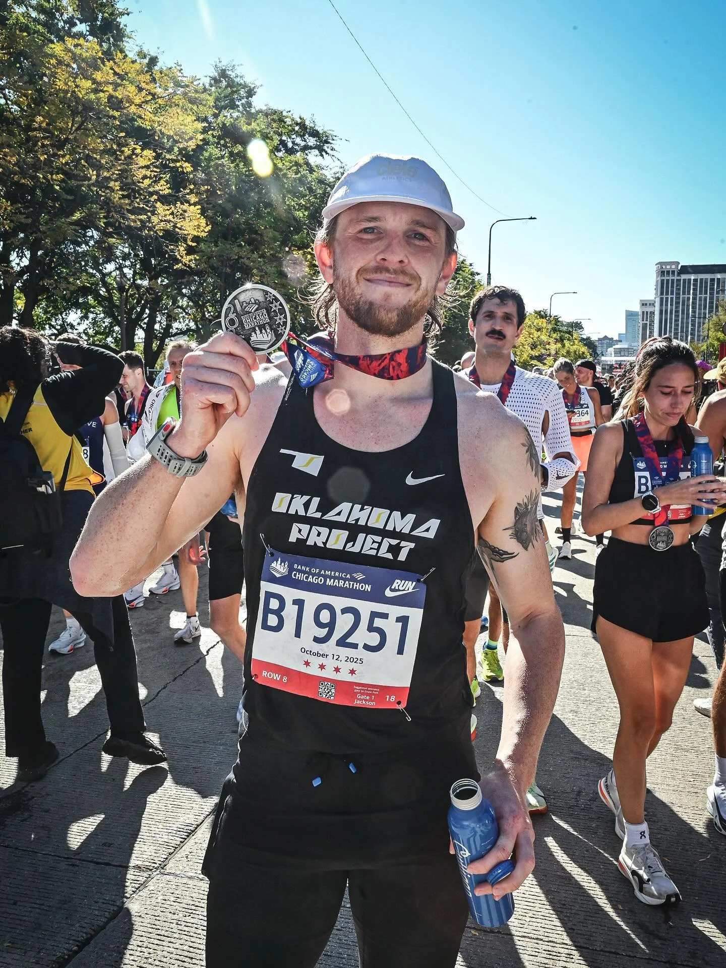 Chicago Marathon 2025
3:06:50 ⚡️
Coach Mack put himself in a great spot through 13.1 miles. Unfortunately a warmer morning caused Mack to dehydrate and had to walk some in the back half. On a &ldquo;bad&rdquo; day Mack still runs great and never quit