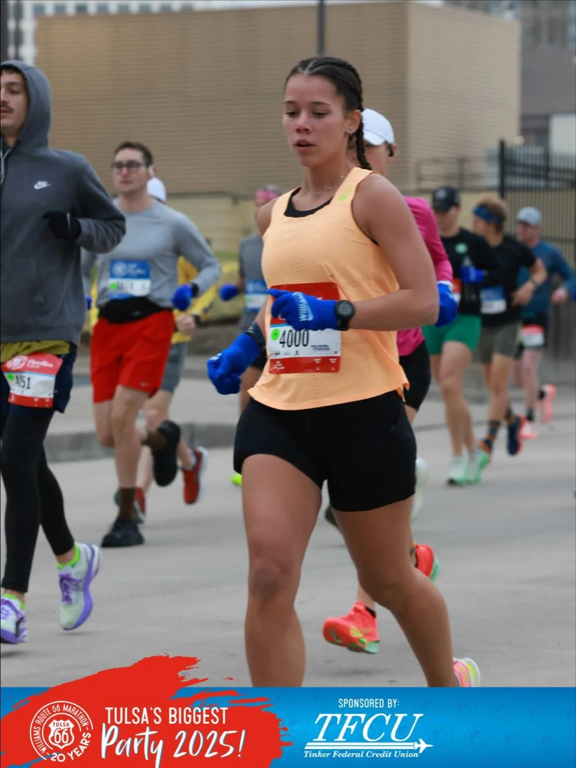 A big shout out to these OU college students, Emery and Bianca, running the Route 66 half &amp; full marathon. While balancing school work and running they were able to cross the finish line! 
Emory tackled her 2nd marathon of the year and running cl