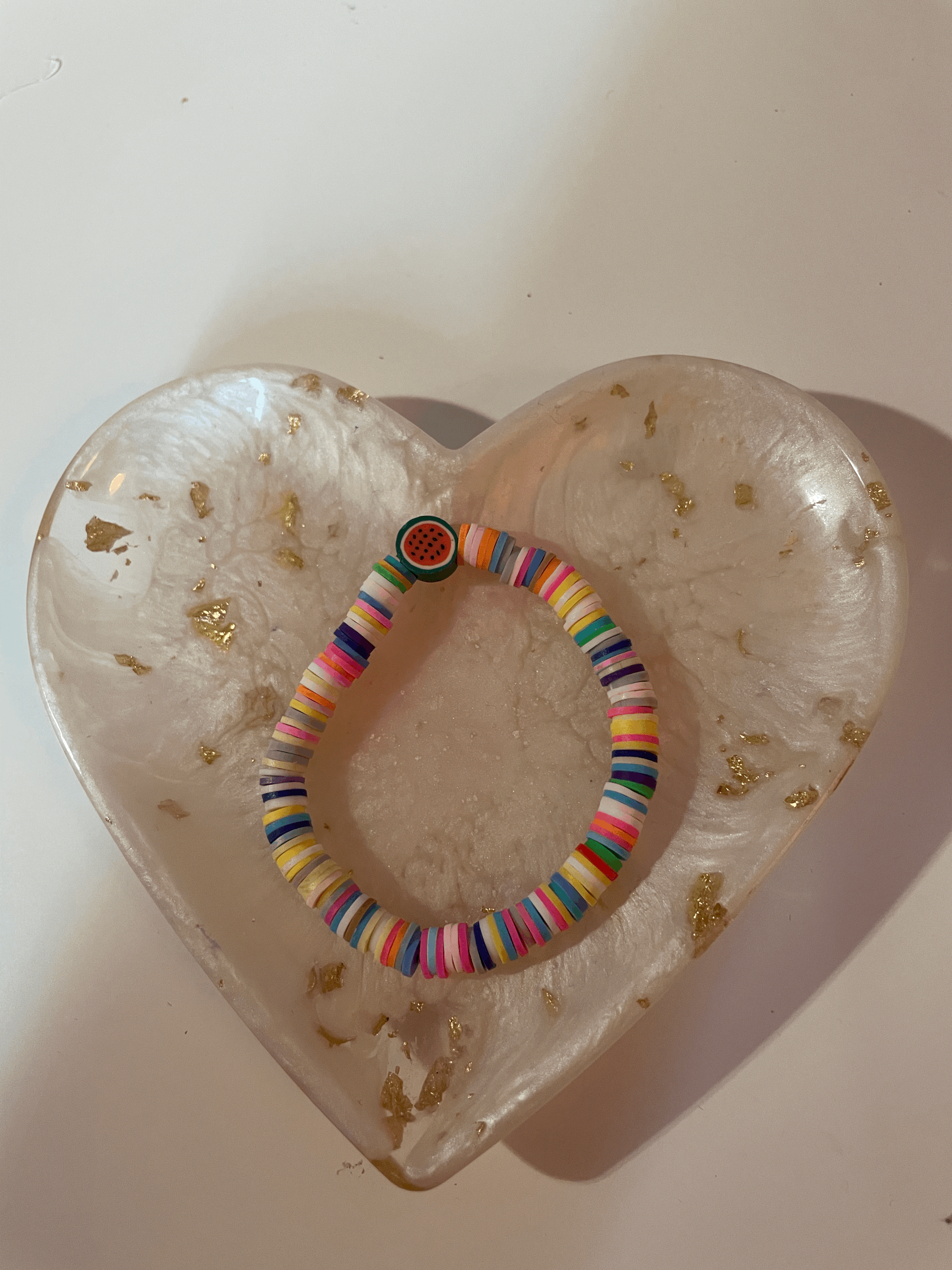 buntes Wassermelonen Armband