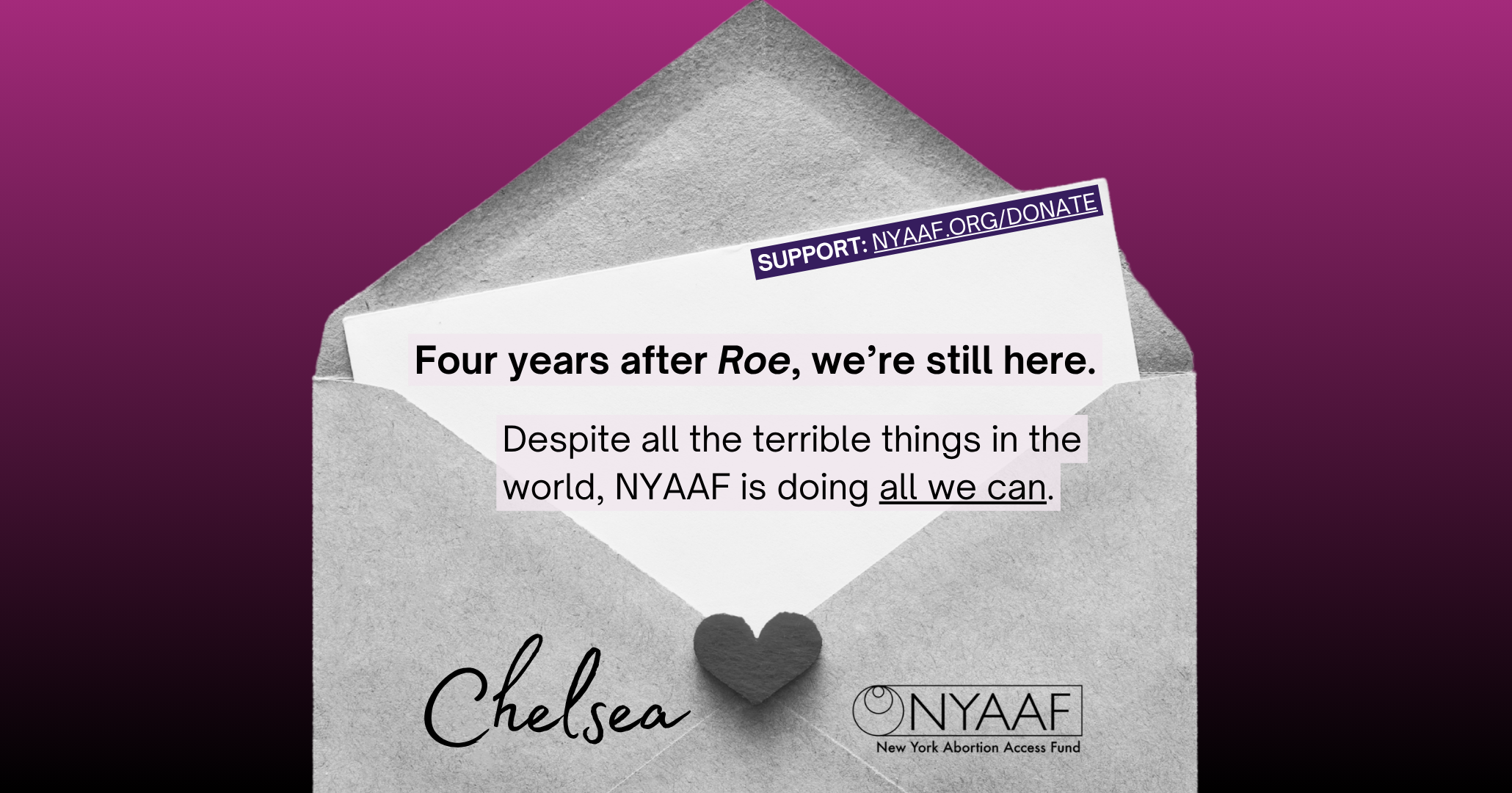 NYAAF Executive Director: “Things can and will get better—even if (like the Knicks) it takes 53 more years.”