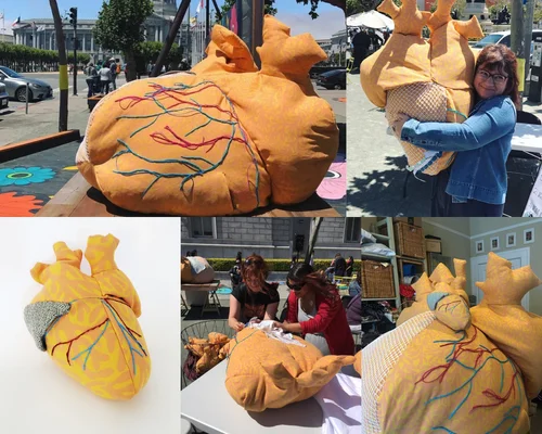 Huggable Heart — Rebecca Saylor Studio