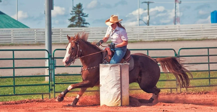 Lake County Rodeo Barrel Racing