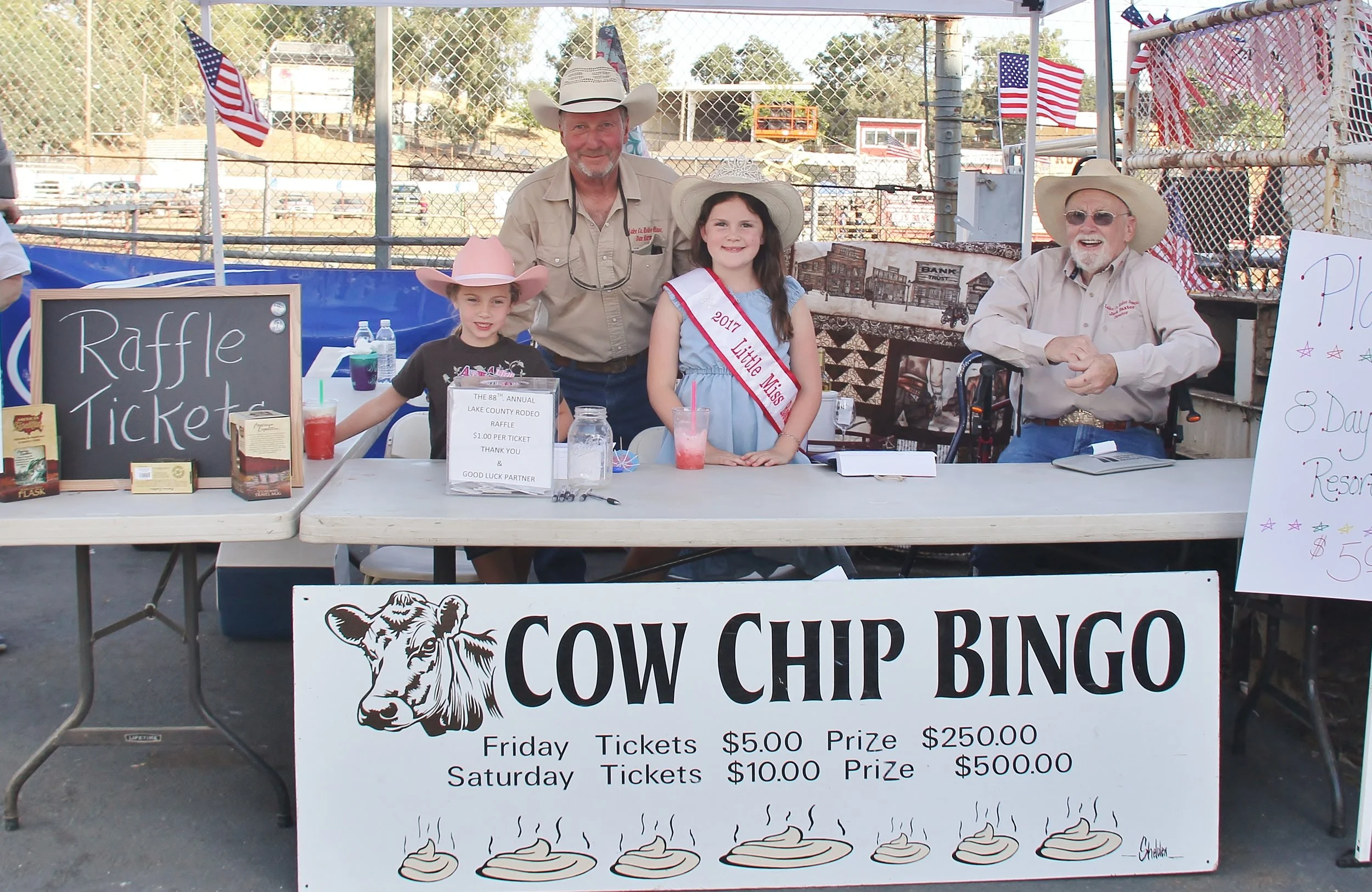 Lake County Rodeo Association Cow Chip Bingo Raffle