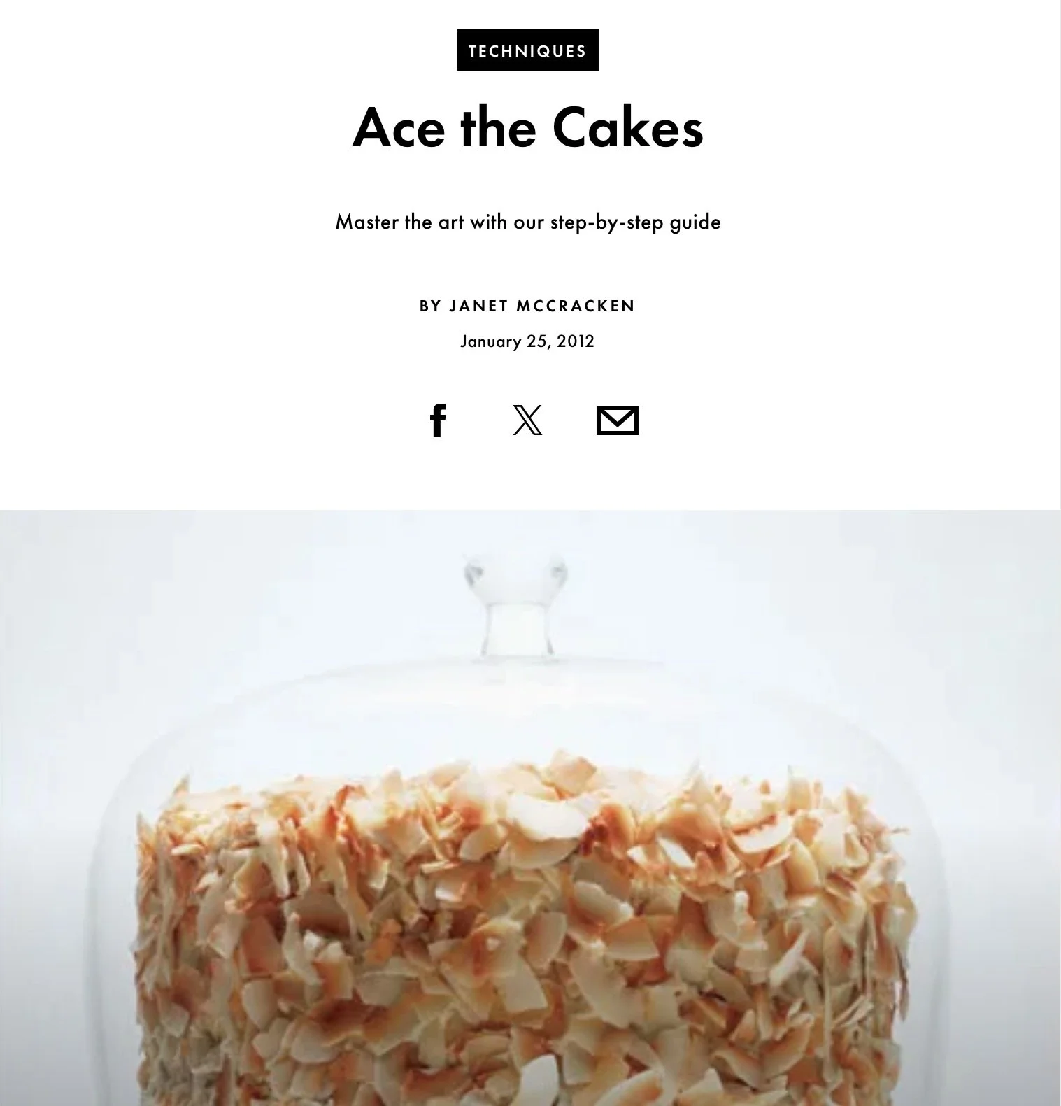 Bon Appétit: Ace the Cakes  |  Published Jan 25, 2012