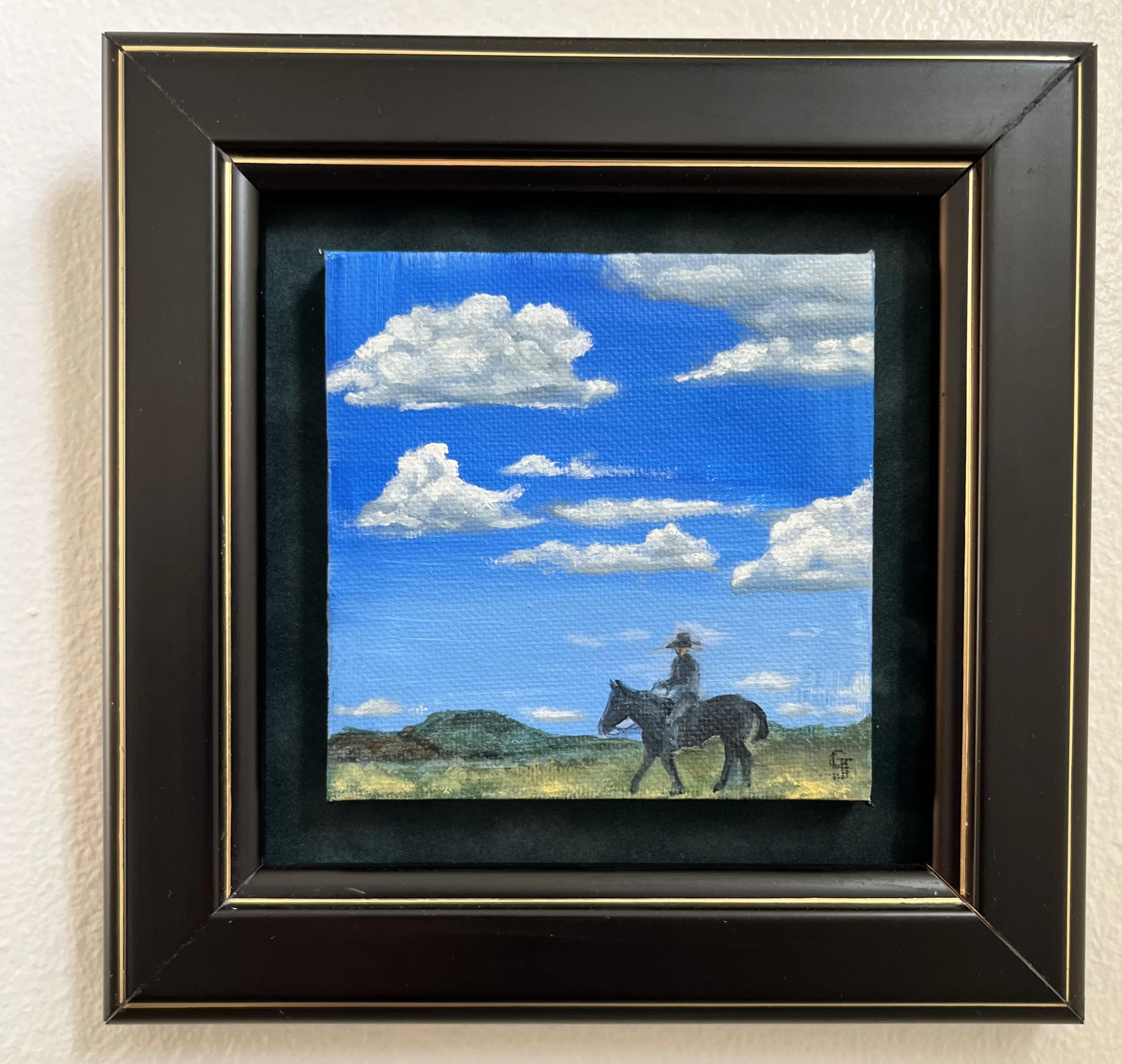 Bareback Rider  4x4” plus frame $120