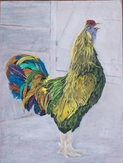 I've Gotta Crow  24x18" $840 