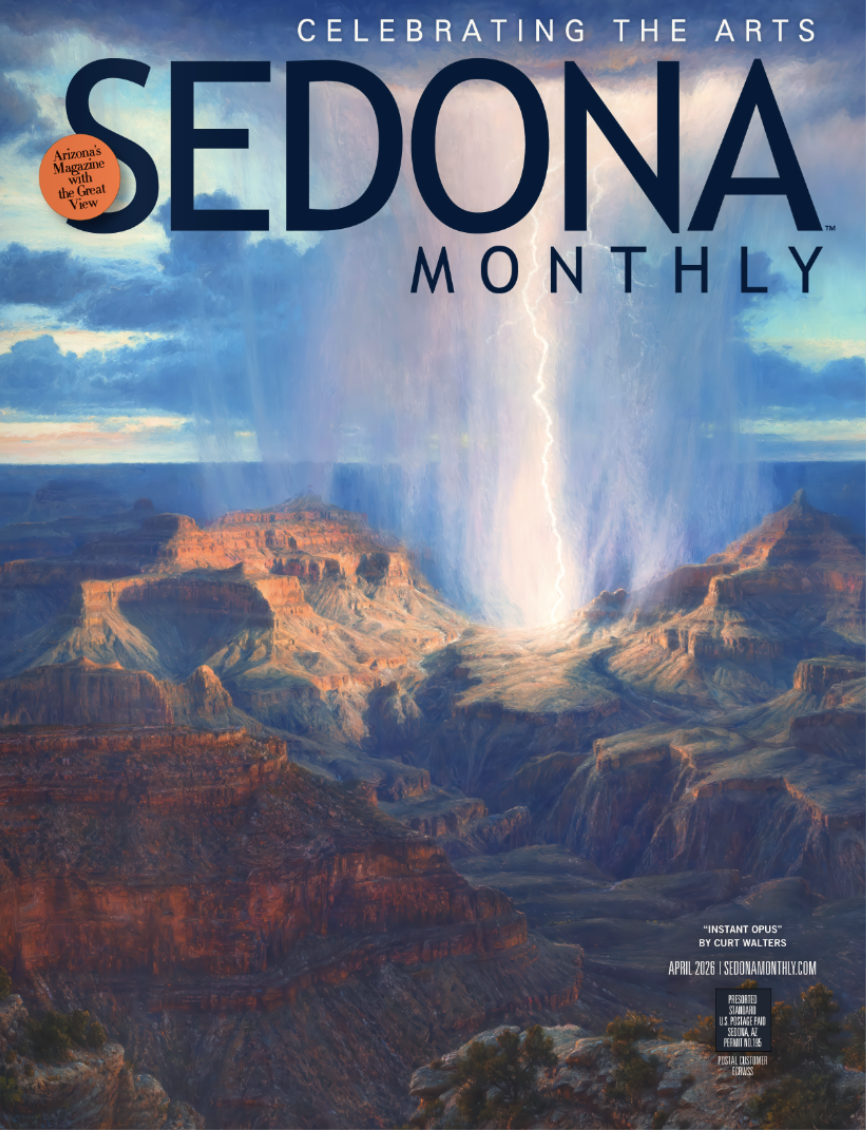 Sedona Monthly Magazine April Cover